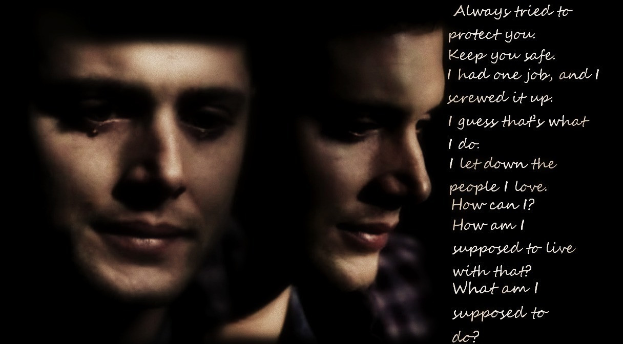 Supernatural Sad Quotes
 Sad Quotes From Dean Supernatural QuotesGram