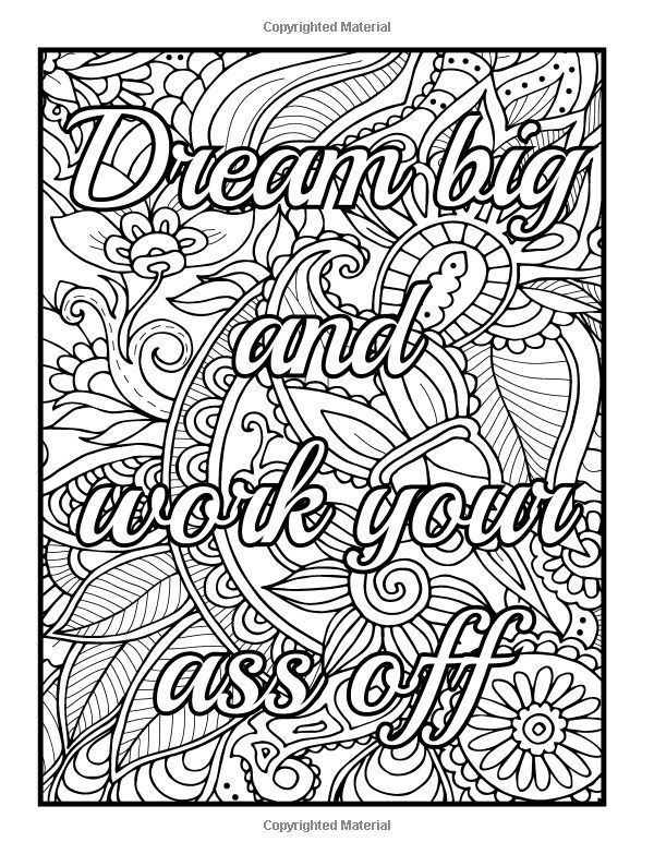 Swear Word Adult Coloring Book
 Amazon Be F cking Awesome and Color An Adult