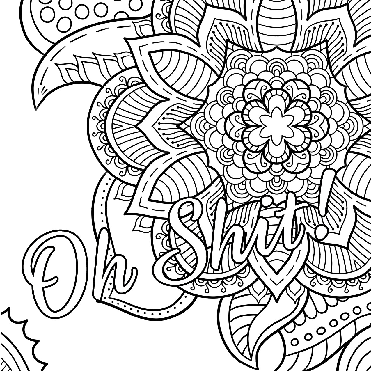 Swear Word Coloring Pages Printable Free
 Free Printable Swear Word Coloring Pages Download