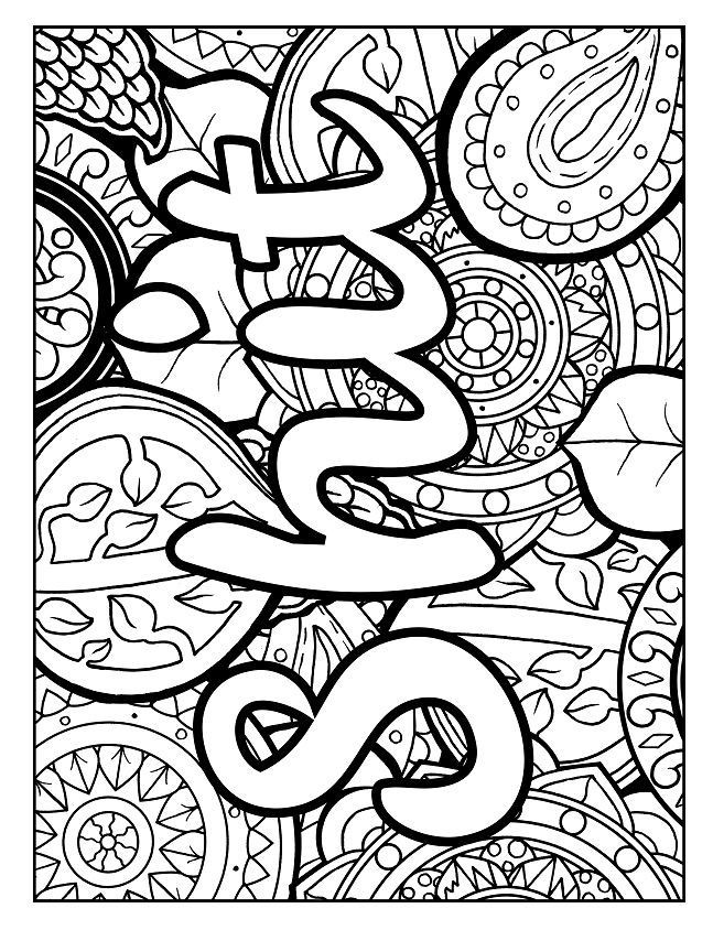 Swear Word Coloring Pages Printable Free
 611 best Swear Word Coloring Pages images on Pinterest