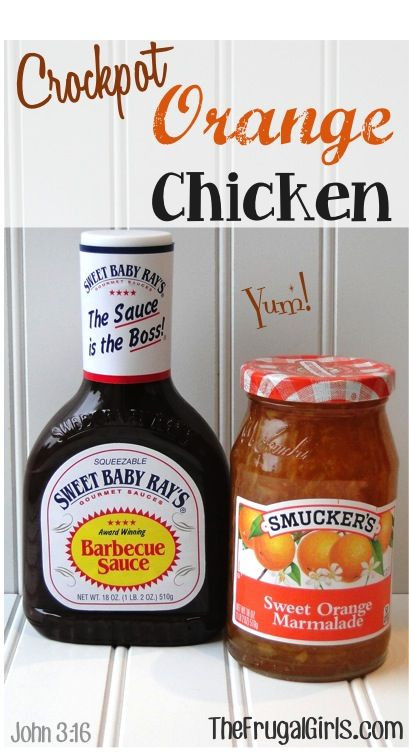 Sweet Baby Ray Bbq Sauce Chicken Recipe
 Orange chicken recipes Sauces and Soy sauce on Pinterest