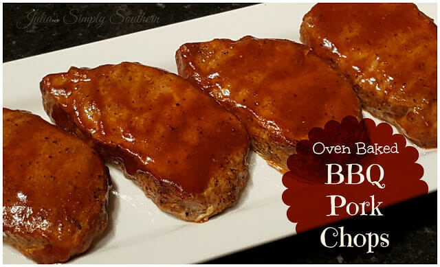 Sweet Baby Ray'S Bbq Pork Chops In Oven
 Oven Baked BBQ Pork Chops Julias Simply Southern