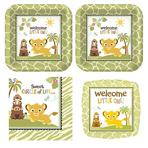 Sweet Circle Of Life Baby Shower Party Supplies
 Baby Lion King Sweet Circle of Life baby shower Party