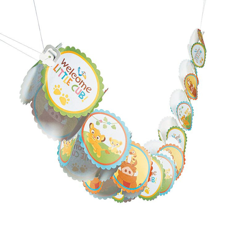 Sweet Circle Of Life Baby Shower Party Supplies
 Sweet Circle Life Paper Garland OrientalTrading