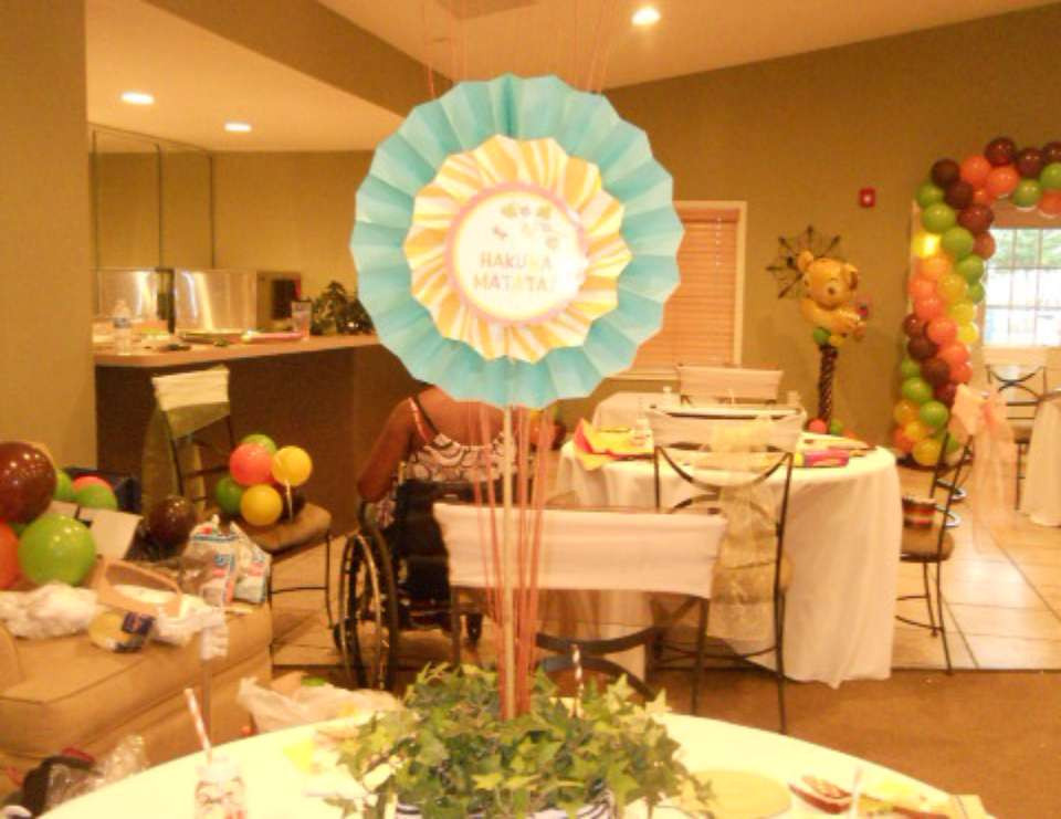 Sweet Circle Of Life Baby Shower Party Supplies
 Baby Simba Baby Shower "Sweet Circle Life"