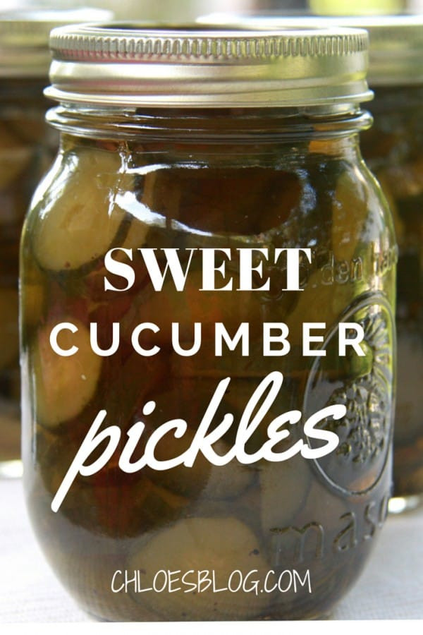 Sweet Pickles Recipe For Canning
 Sweet Pickle Recipe Big Mill B&B near Greenville NC
