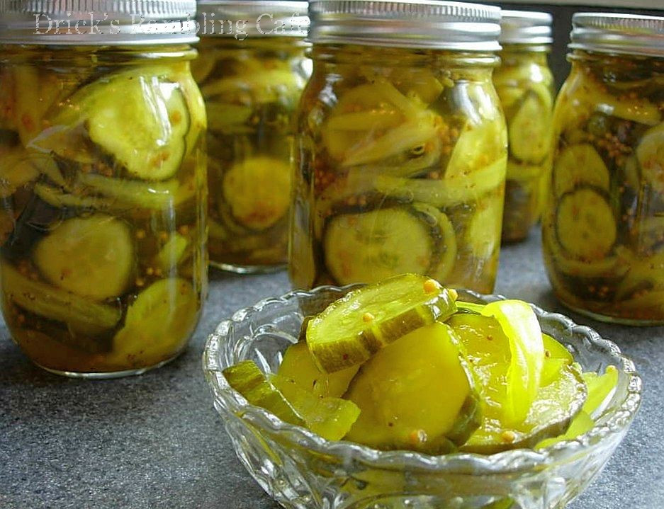 Sweet Pickles Recipe For Canning
 Top 5 Canning Recipes Drick s Rambling Cafe