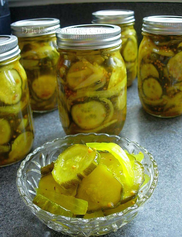 Sweet Pickles Recipe For Canning
 Recipe for Canning Sweet Pickles Drick s Rambling Cafe
