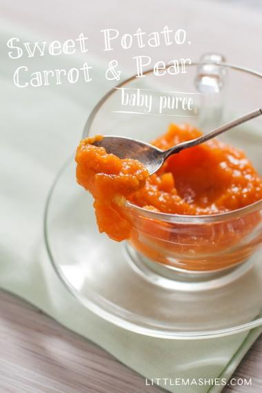 Sweet Potato Baby Food
 Sweet Potato Carrot And Pear Baby Puree