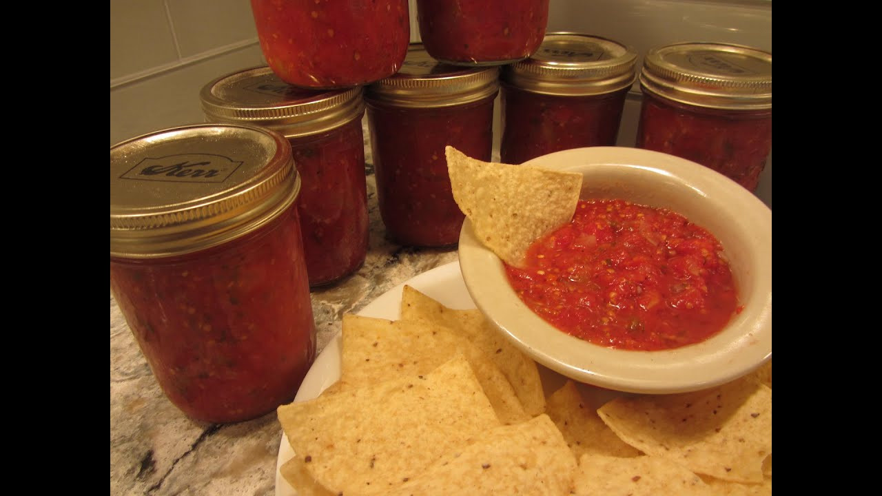 Sweet Salsa Recipe For Canning
 Fresh Salsa Canning Recipe Favorite
