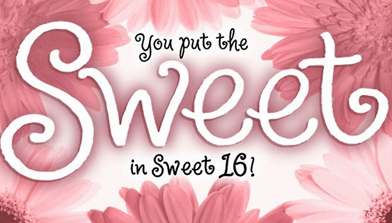 Sweet Sixteen Birthday Wishes
 "Sweet 16 Birthday Card" by Sherry Seely
