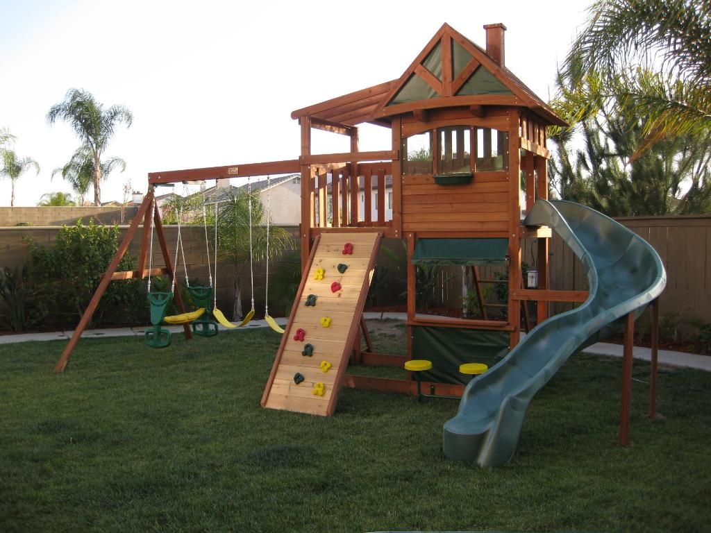 Swing Set For Big Kids
 Selwood Crestwood Cubby House Play System