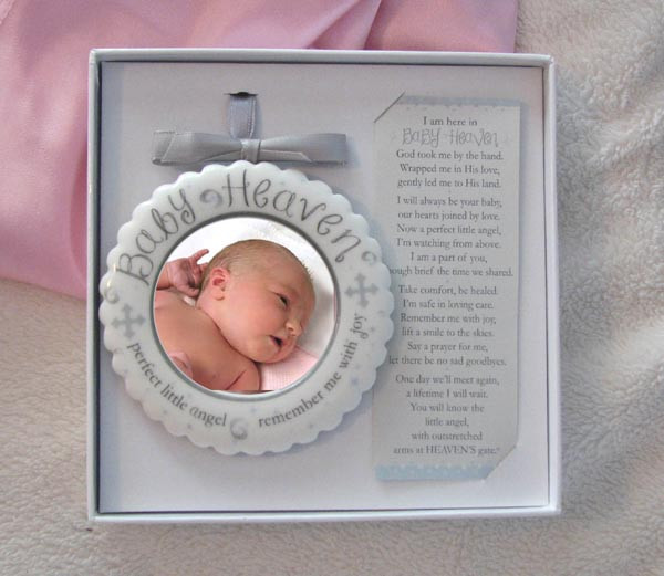 Sympathy Gifts For Loss Of Baby
 Baby Heaven Memorial Ornament