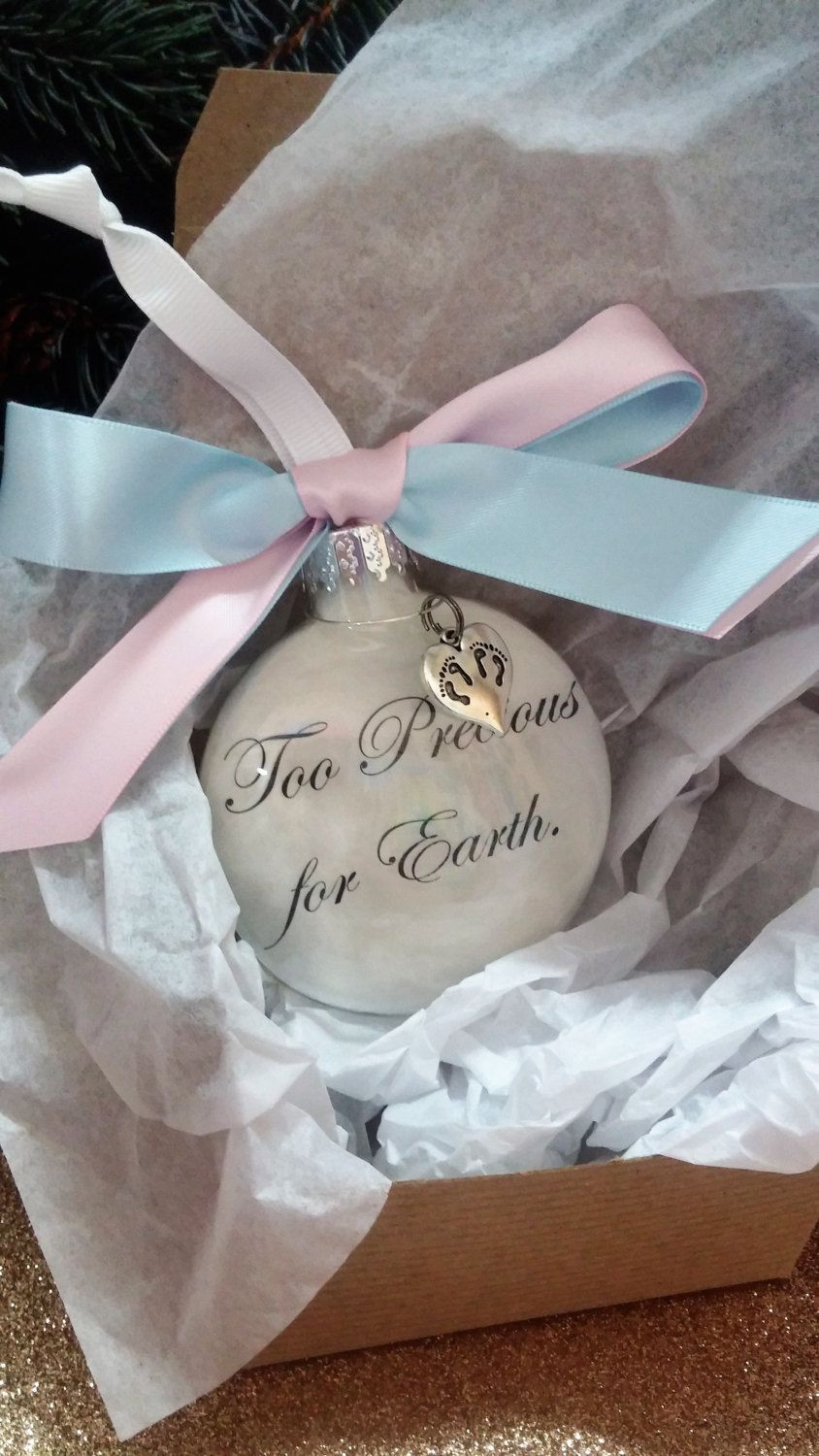 Sympathy Gifts For Loss Of Baby
 Pregnancy Loss Memorial Ornament Twin Babies Memorial