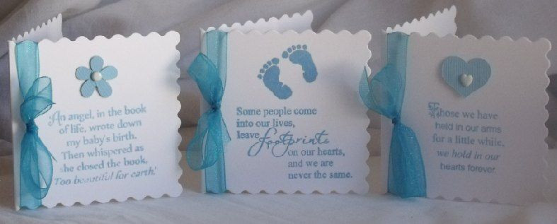 Sympathy Gifts For Loss Of Baby
 Stampingallday Baby Loss sympathy verse stamps
