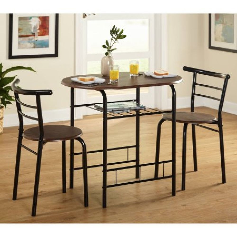 Table For Small Kitchen
 Bistro Table Set Indoor Dining Small Kitchen 2 Chairs 3