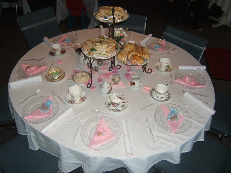 Table Setting Ideas For Tea Party
 A Tea Party Menu
