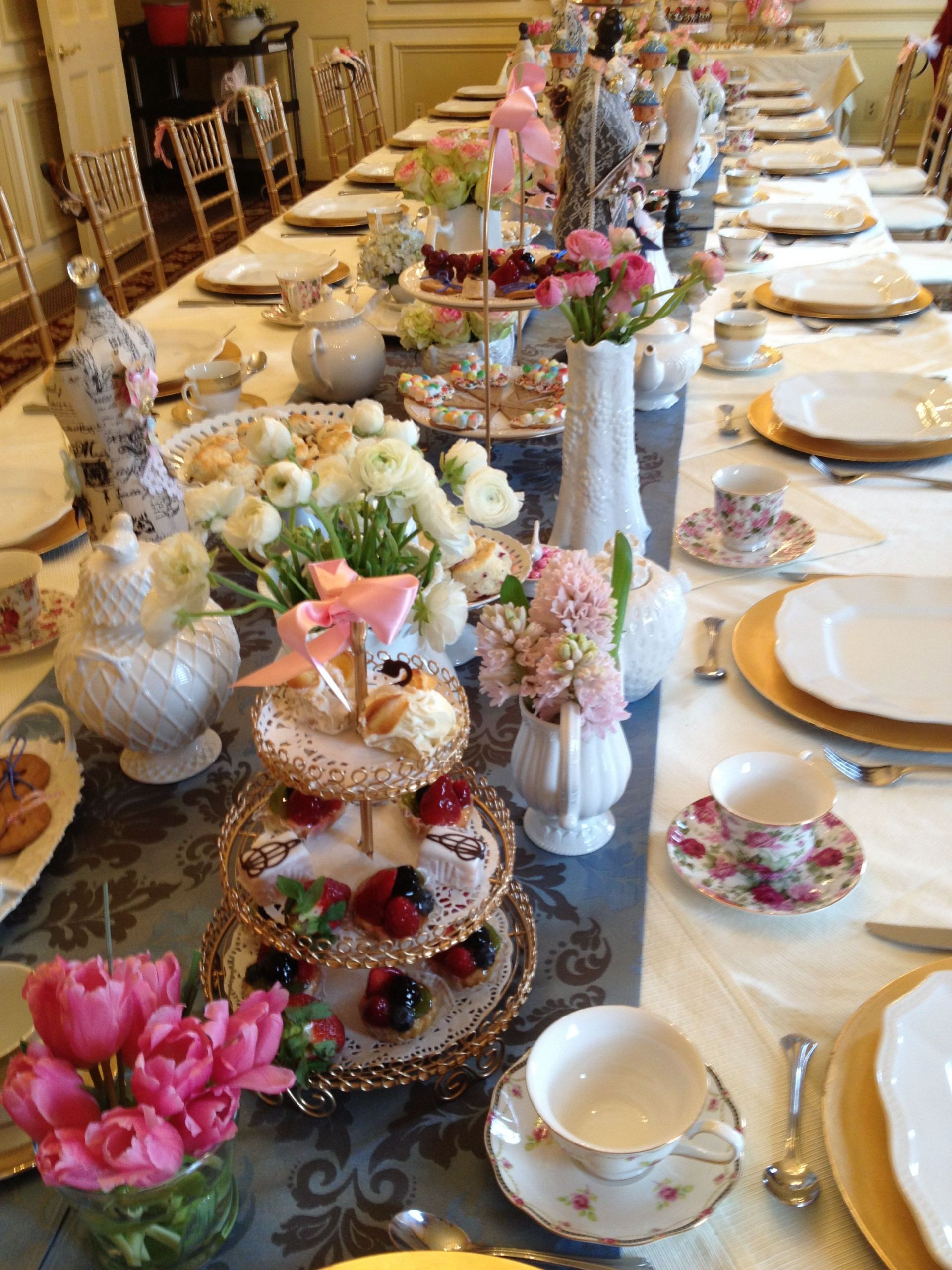 Table Setting Ideas For Tea Party
 Tea Party Table Setting in 2019