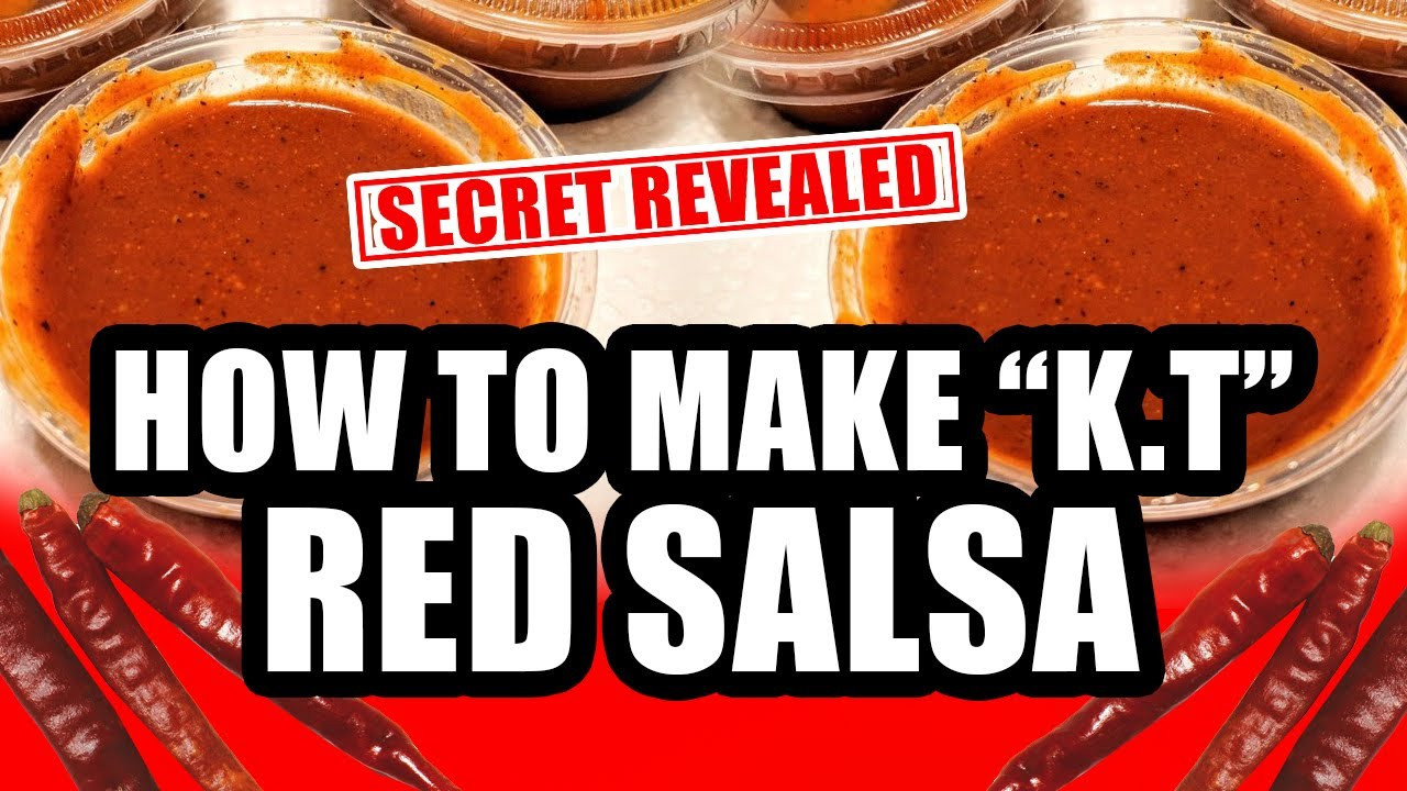 Taco Salsa Recipe
 How to Make King Taco Red Salsa Recipe Salsa Roja