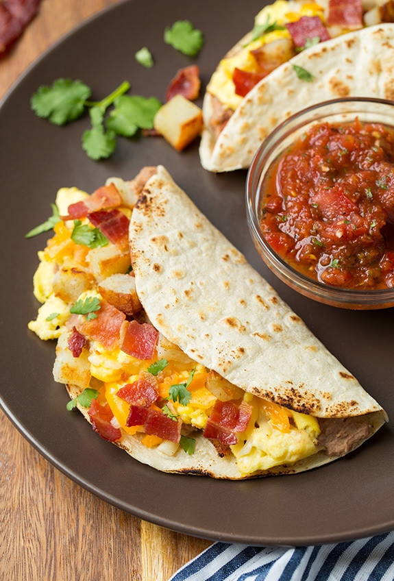 Taco Salsa Recipe
 Breakfast Tacos with Fire Roasted Tomato Salsa Cooking