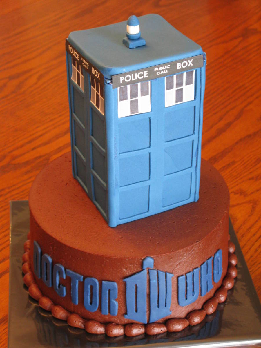 Tardis Birthday Cake
 Dr Who & Tardis Birthday Cake CakeCentral