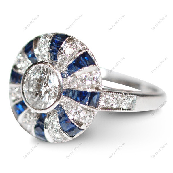 Target Diamond Rings
 Sapphire & Diamond Tar Ring Select Diamond Rocks