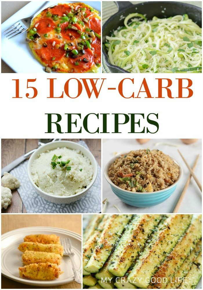 Tasty Low Carb Recipes
 15 Delicious Low Carb Recipes