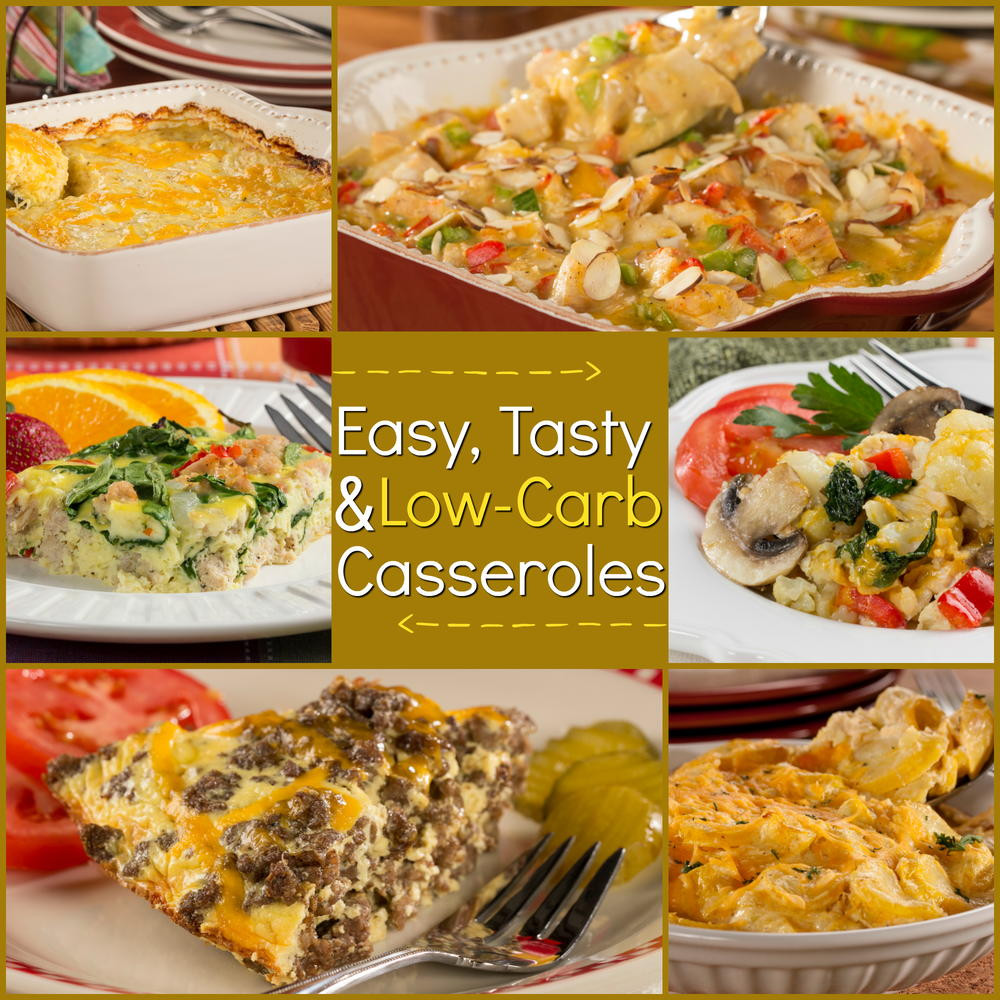 Tasty Low Carb Recipes
 Low Carb Casseroles 20 Easy and Tasty Recipes