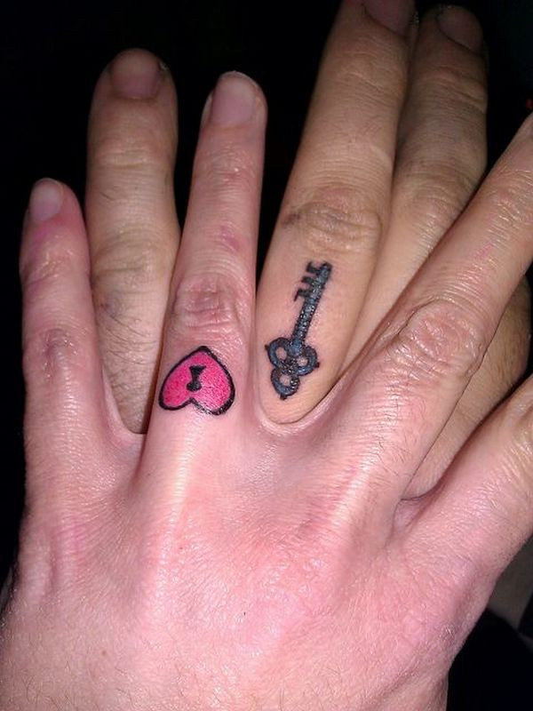 Tattoo Wedding Rings
 35 Romantic Wedding Ring finger Tattoo designs and ideas