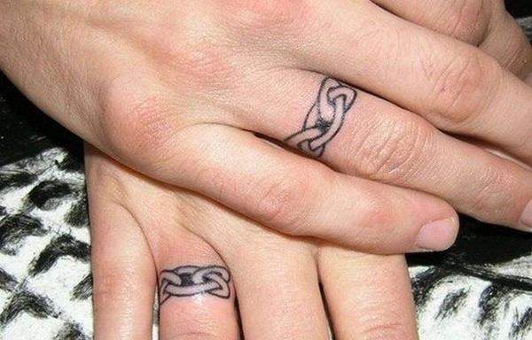 Tattoo Wedding Rings
 148 Sweet Wedding Ring Tattoos