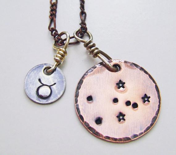 Taurus Constellation Necklace
 Unavailable Listing on Etsy
