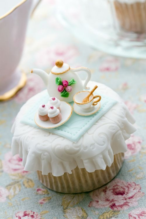 Tea Party Cupcake Ideas
 Adorable Tea Party Cupcake s and