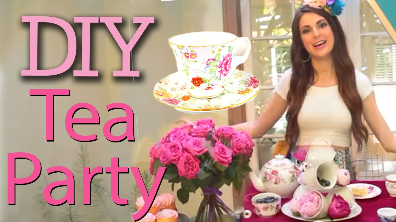 Tea Party Decoration Ideas Diy
 DIY Tea Party with Socraftastic 17NailedIt