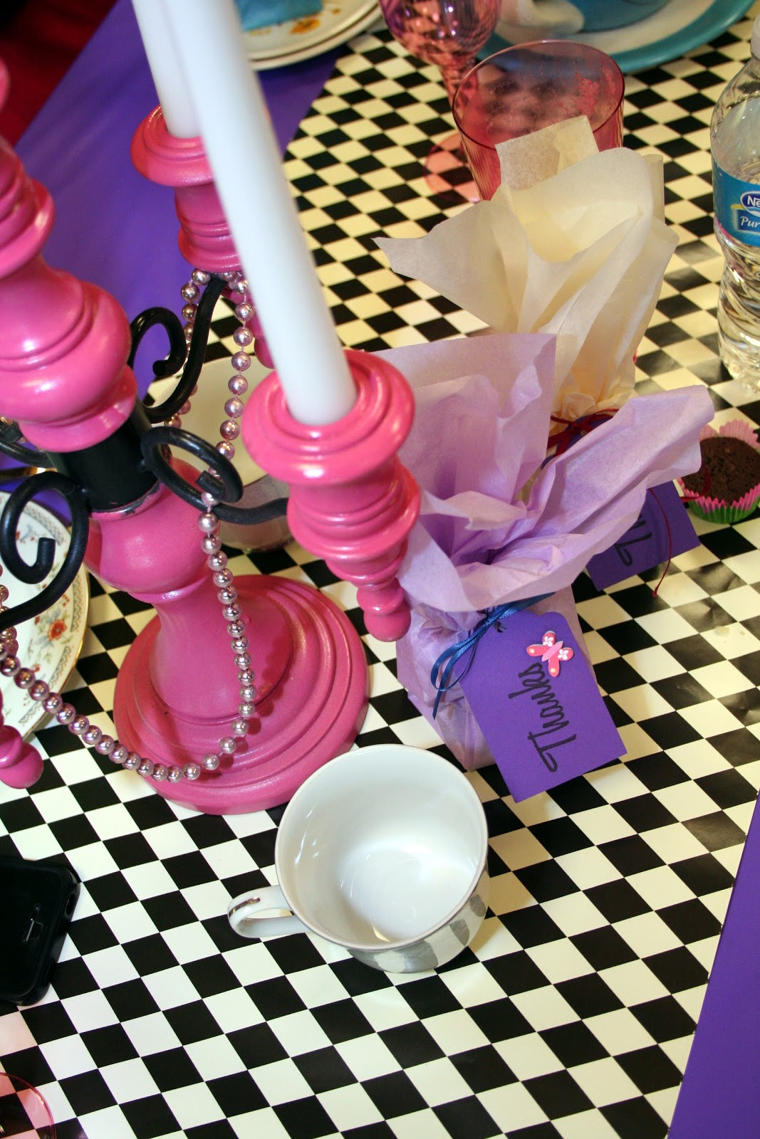 Tea Party Decoration Ideas Diy
 A Busy Mom s Blog Mad Hatter Tea Party Decorations DIY
