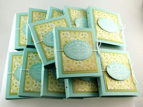 Tea Party Favors Ideas
 12 Tea Party Favors Tea for Two Packs by stampthat on Etsy
