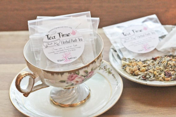 Tea Party Favors Ideas
 Items similar to Tea Party Favors Herbal BATH Tea Bags