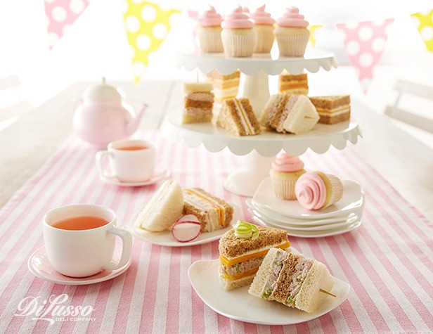 Tea Party Food Ideas For Toddlers
 Tea Sandwiches for Kids Di Lusso Deli