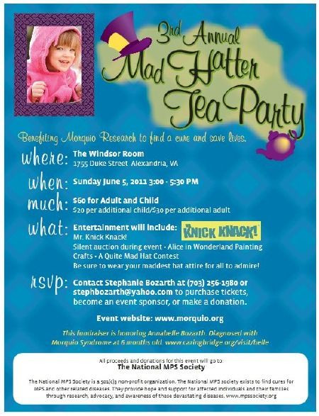 Tea Party Fundraising Ideas
 Mad Hatter Tea Party Fundraiser What a cute idea