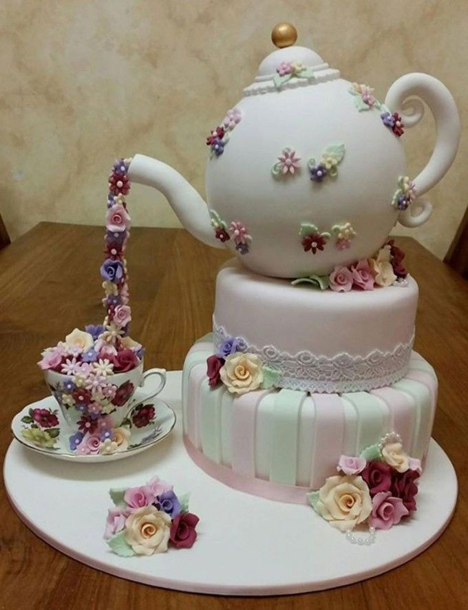 Tea Party Ideas Pinterest
 Over 30 Awesome Cake Ideas