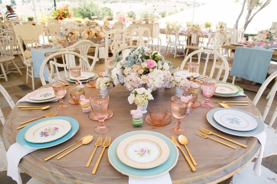 Tea Party Table Settings Ideas
 57 Fresh Centerpieces and Decorations to Spruce Up Your