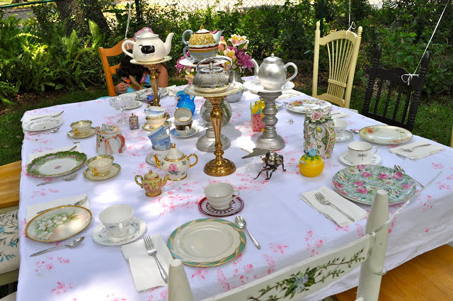 Tea Party Table Settings Ideas
 ewe hooo A Delightful Doll Tea Party