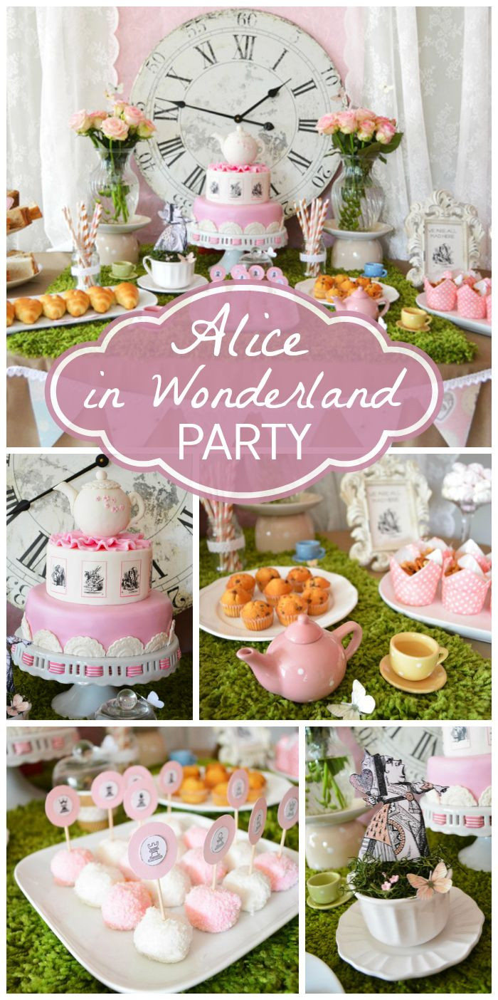 Tea Party Theme Baby Shower
 Ideas for my Alice in Wonderland themed Baby Shower