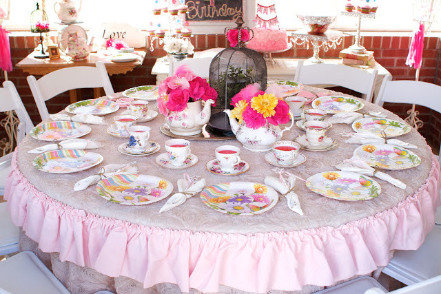 Tea Party Themed Birthday Party Ideas
 Night Owl Corner 40 Birthday Party Themes for Girls
