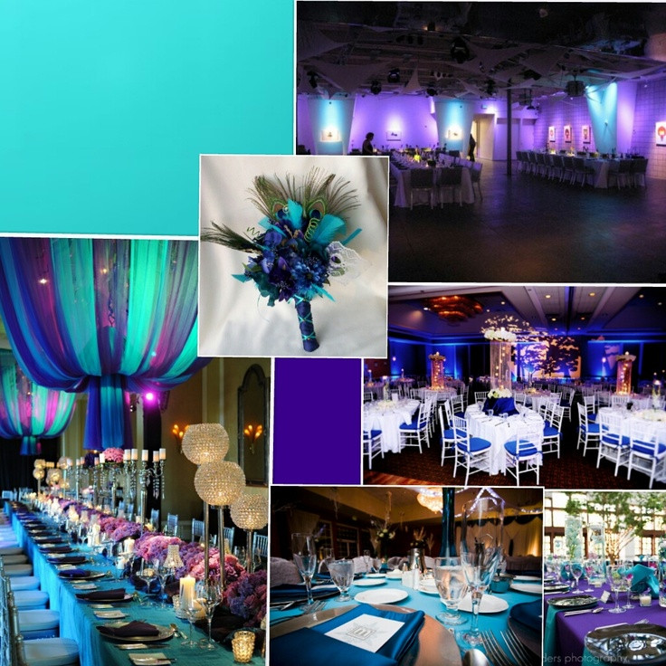Teal And Purple Wedding Decorations
 Teal And Purple Wedding Decorations