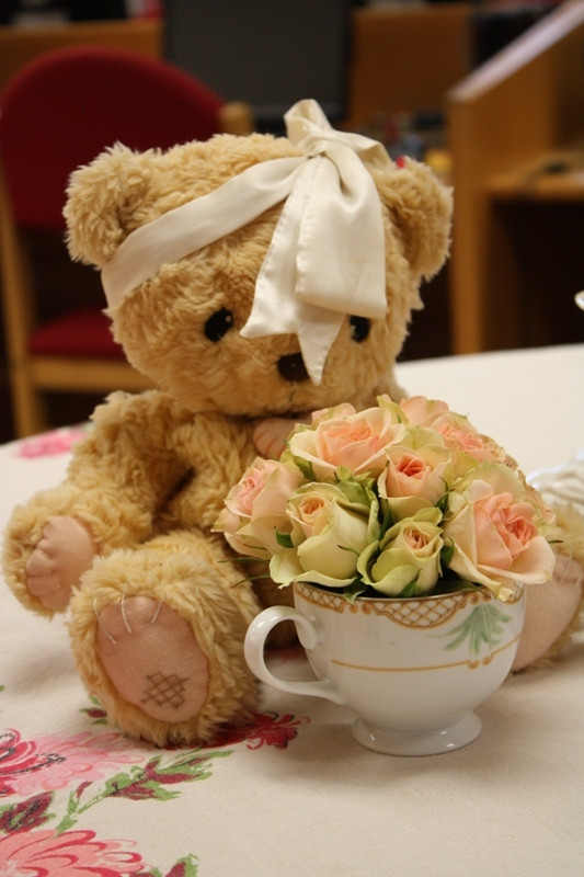 Teddy Bear Tea Party Ideas
 Christy Robbins Tea Party Tea Cup Arrangements
