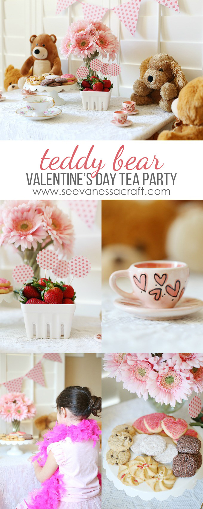 Teddy Bear Tea Party Ideas
 Valentine s Day Teddy Bear Tea Party See Vanessa Craft