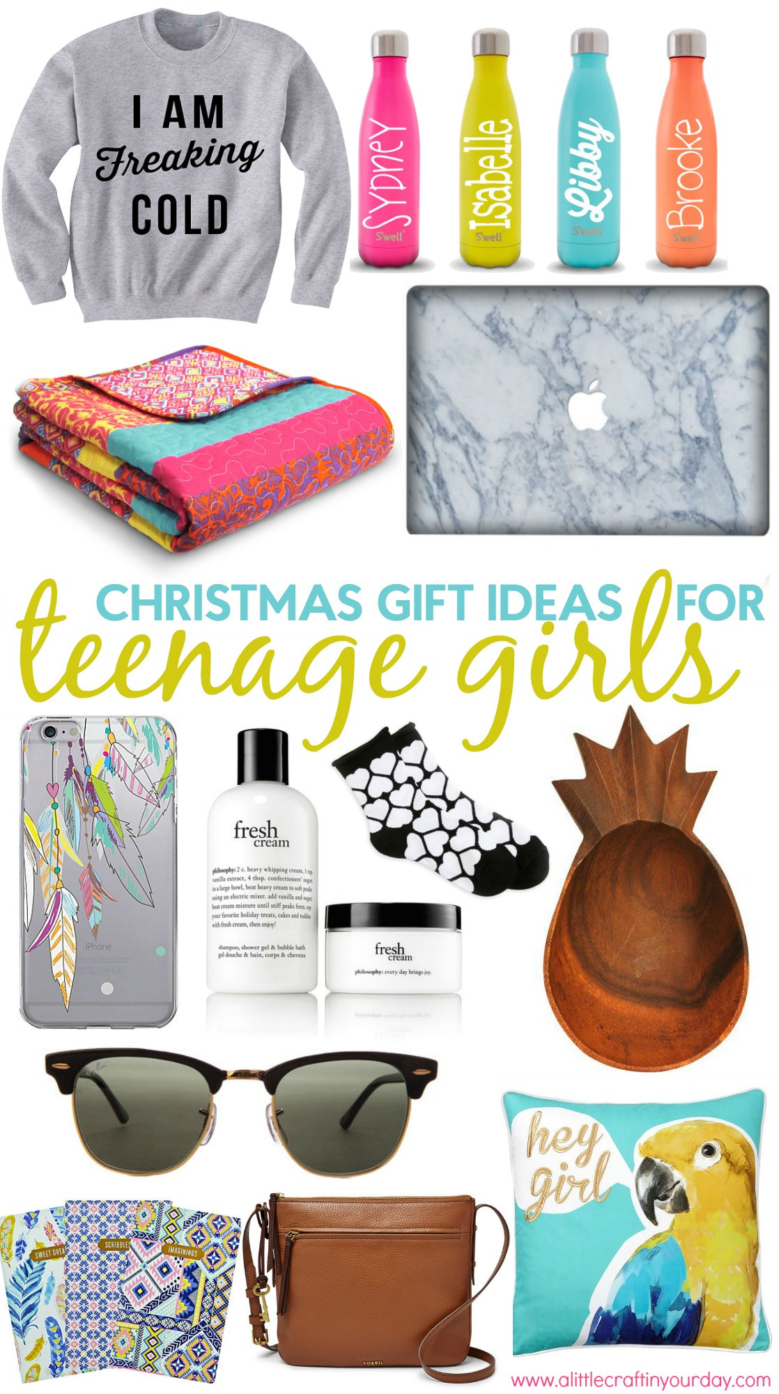 Teenage Girls Gift Ideas
 Christmas Gift Ideas for Teen Girls A Little Craft In