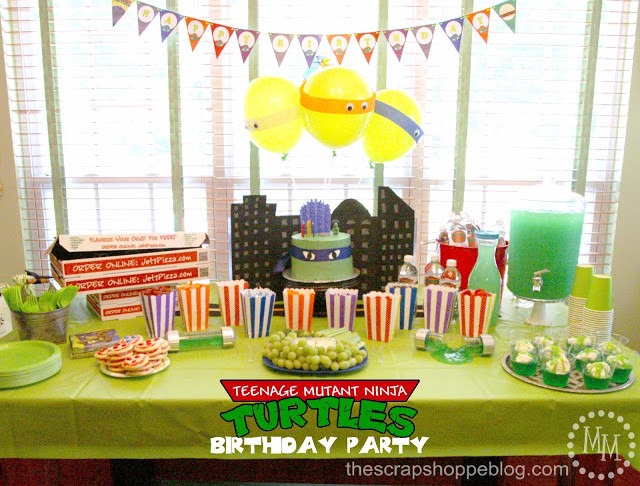 Teenage Mutant Ninja Turtles Birthday Party
 Let s Hear it for the Boy 22 seven thirty three