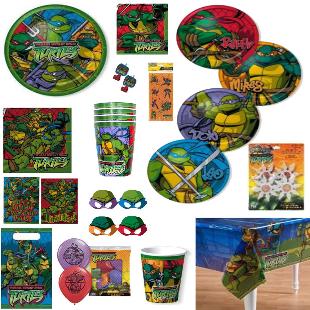 Teenage Mutant Ninja Turtles Birthday Party
 TEENAGE MUTANT NINJA TURTLES Birthday PARTY Supplies