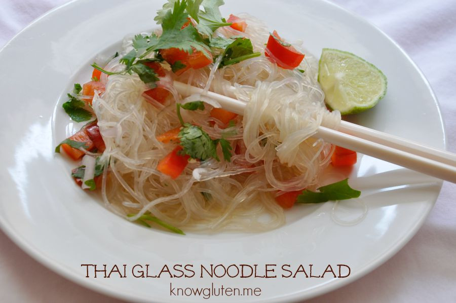 Thai Glass Noodles
 Gluten Free Thai Glass Noodle Salad know gluten